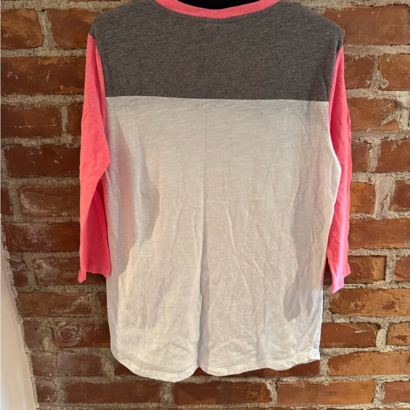 Victoria Secret Pink Color block Bling Tshirt - Picture 3 of 3